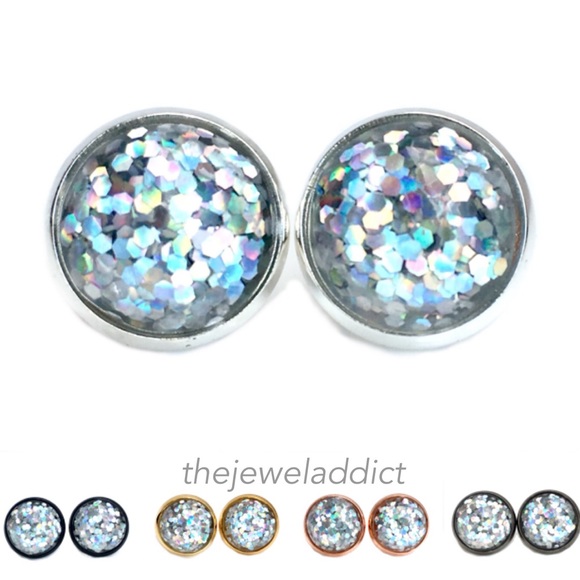 thejeweladdict Jewelry - 3 for 15🎀holographic glitter earrings